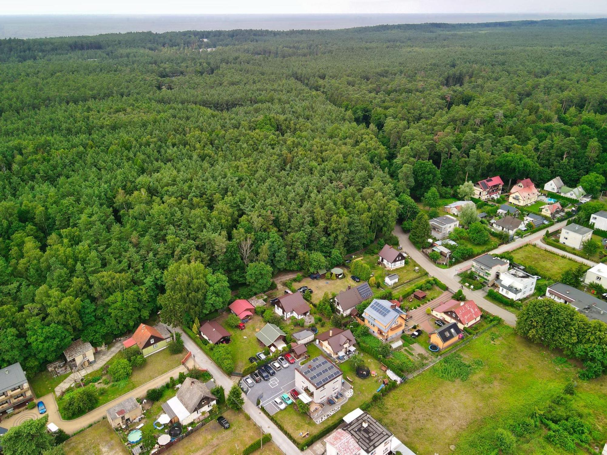 Pokoje Zacisze Lesne Стегна Экстерьер фото